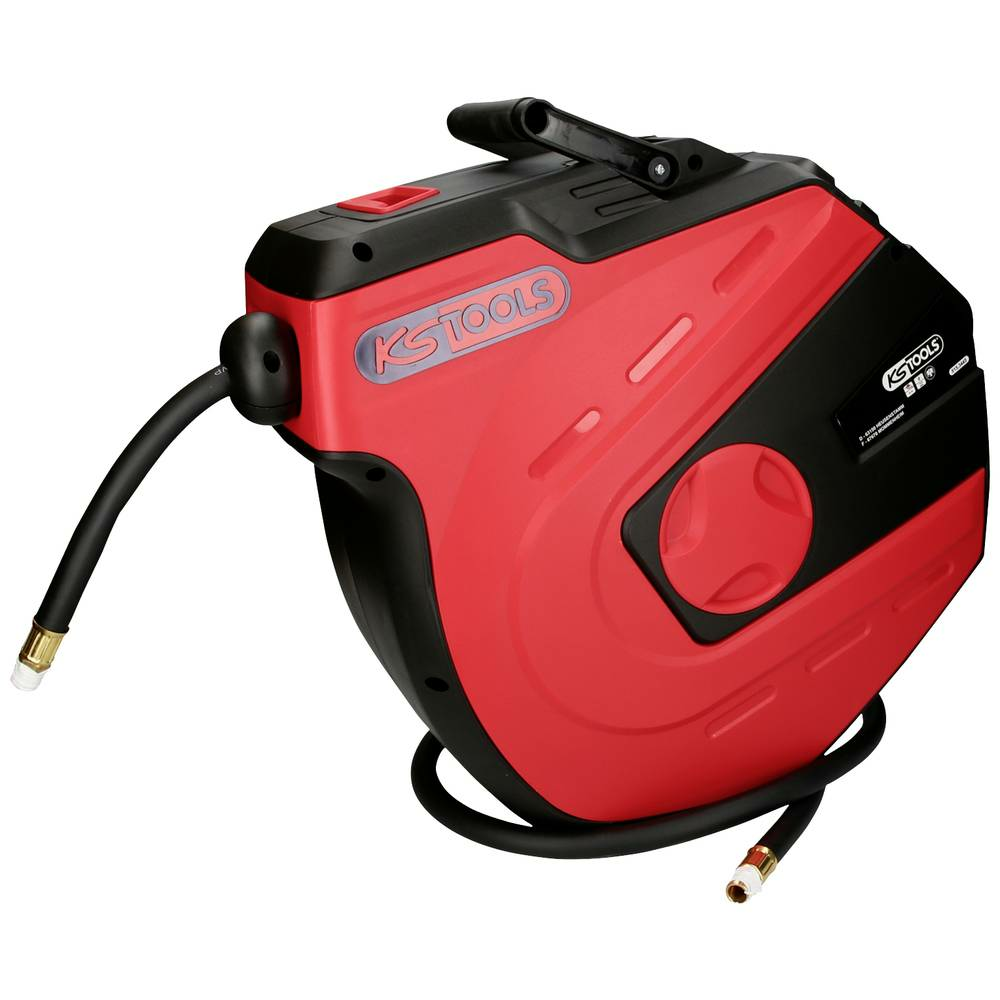 B-Ware Ks Tools 515.3445 Druckluft Schlauchaufroller Schlauchtrommel Automatisch 15 M   - 4042146809402