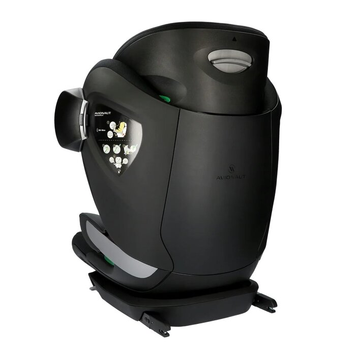 Siège auto enfant Avionaut Max Space Airflow Isofix noir, produit principal, reconditionné.