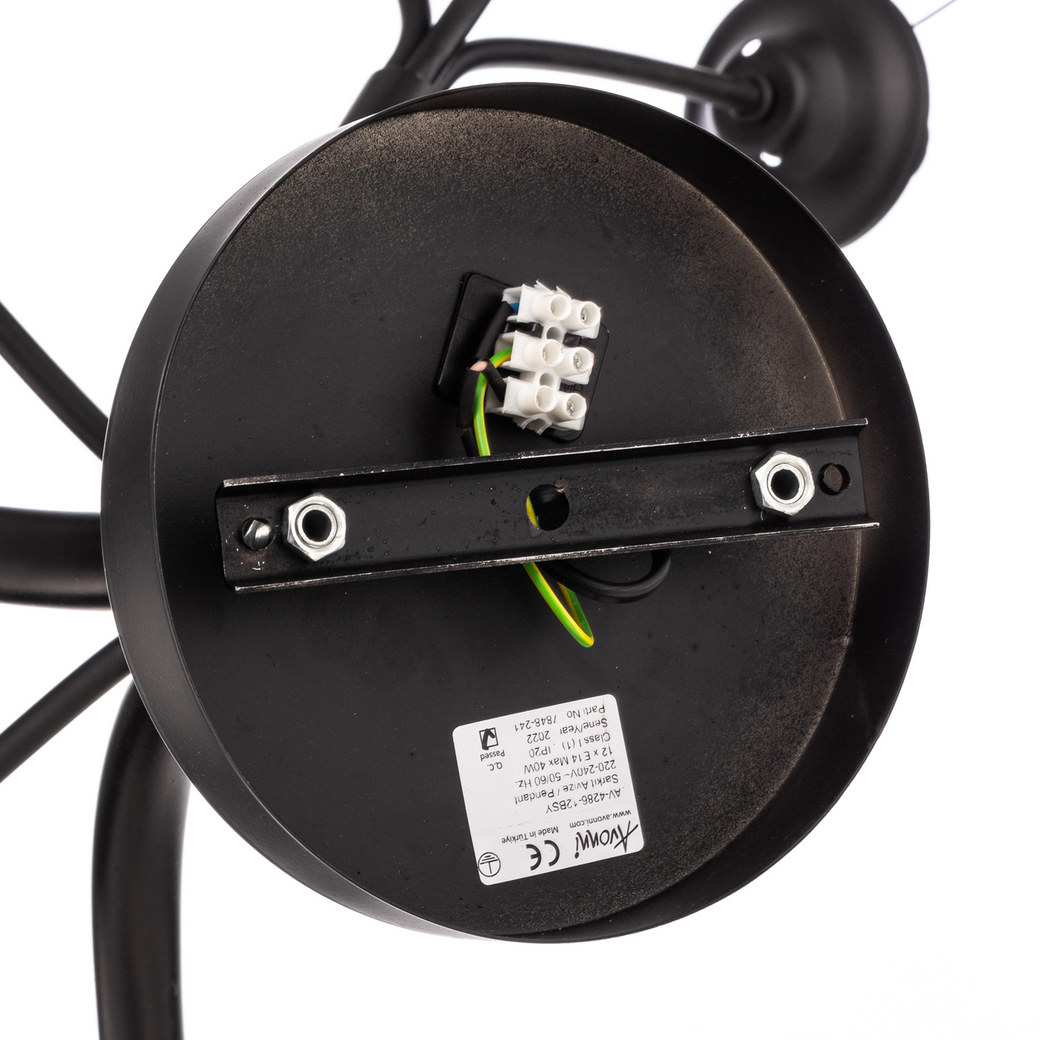 B-Ware Avonni Deckenleuchte Av 4286 12 Bsy Mit Rauchglaskugeln Deckenlampe Lampe Spot - 8698957178488