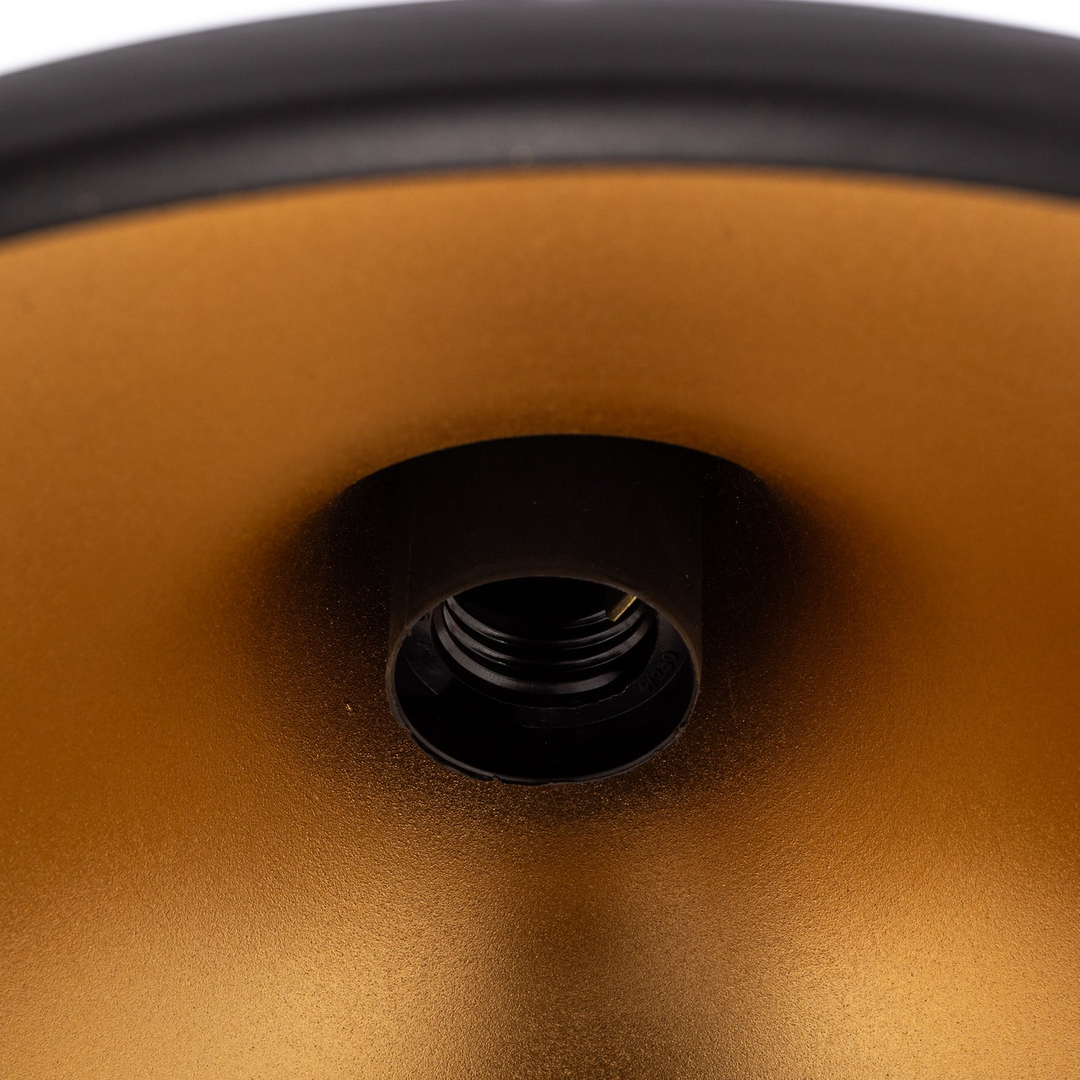 Avonni Hängelampe Pendelleuchte Av 4106 M8 Bsy 36 Schwarz Gold 36cm E27 Lampe B-Ware - 8698957115339