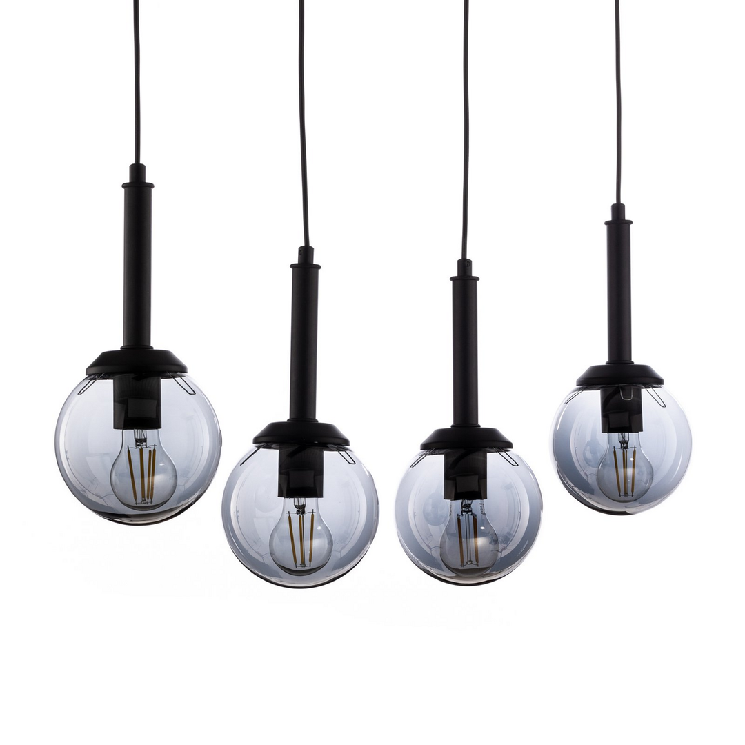 Avonni Hängeleuchte Pendelleuchte Lampe Rauchgrau Vierflammig Leuchte Spot Licht B-Ware - 8698957178495