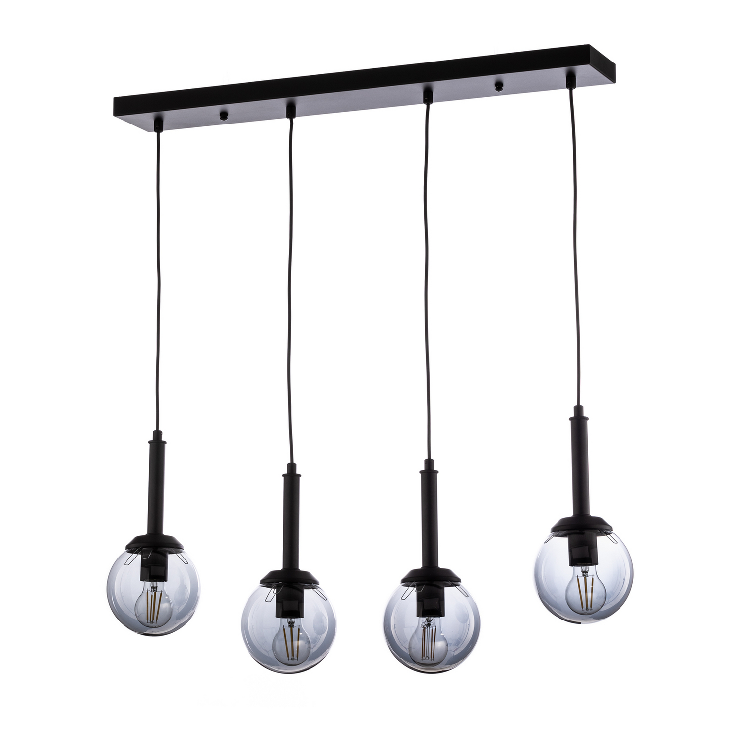 Avonni Hängeleuchte Pendelleuchte Lampe Rauchgrau Vierflammig Leuchte Spot Licht B-Ware - 8698957178495