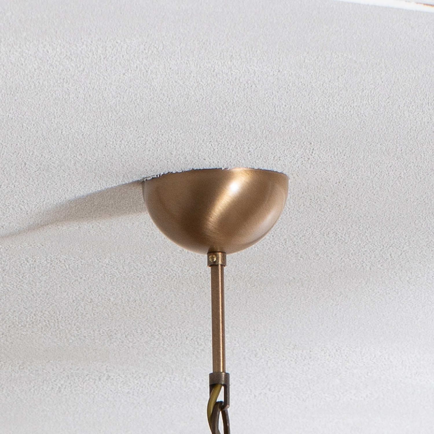 Avonni Jadina Kronleuchter Deckenleuchte Lampe Gold Antik 4flg ø50cm Metall Glas B-Ware - 8698957120470