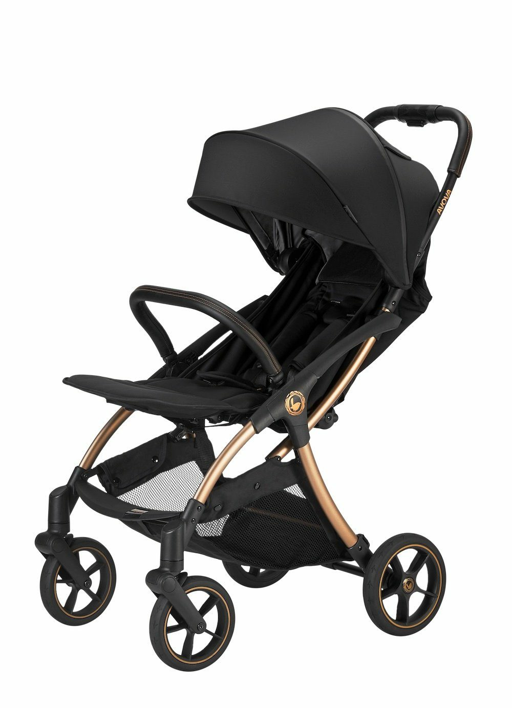 B-Ware Avova City Ranger Kinderwagen Buggy Kinderbuggy Reisebuggy Black Gold