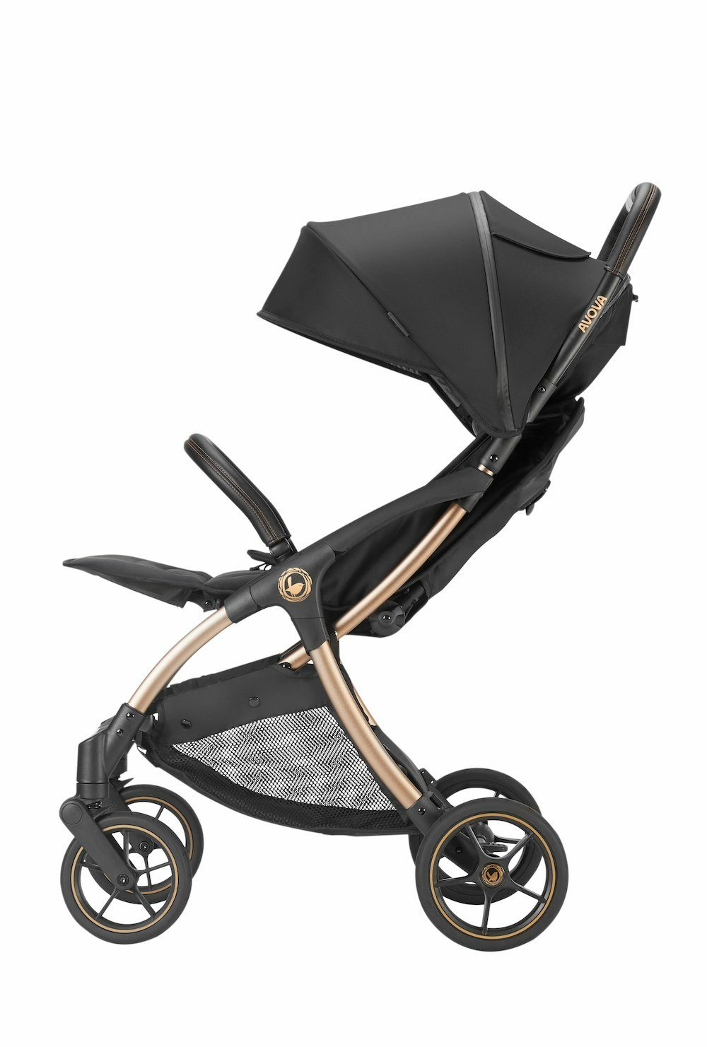 B-Ware Avova City Ranger Kinderwagen Buggy Kinderbuggy Reisebuggy Black Gold