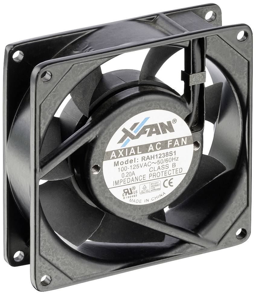 B-Ware X Fan Rah1238 S1 Axiallüfter 230 V/Ac 163 M³/H 120 X 120 X 38 Mm Gleitgellager - 4016138499568