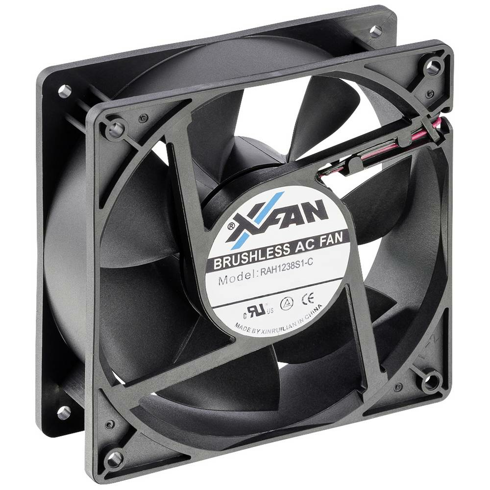X-Fan RAH1238S1-C Axiallüfter Lüfter Ventilator 230V/AC 180m³/h 120x120x38mm