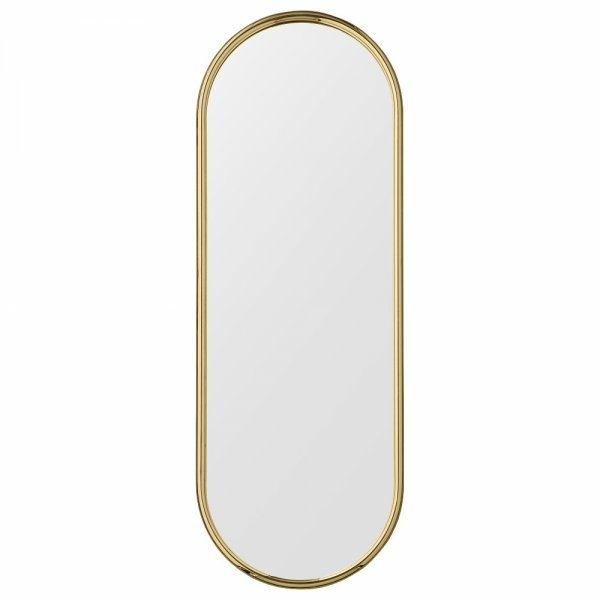 B-Ware Aytm Angui Mirror H108 Spiegel Wandspiegel Dekospiegel Flurspiegel Gold 108x39cm - 5704444055590