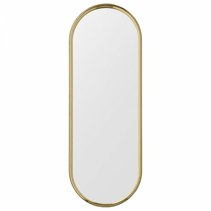 B-Ware Aytm Angui Mirror H108 Spiegel Wandspiegel Dekospiegel Flurspiegel Gold 108x39cm