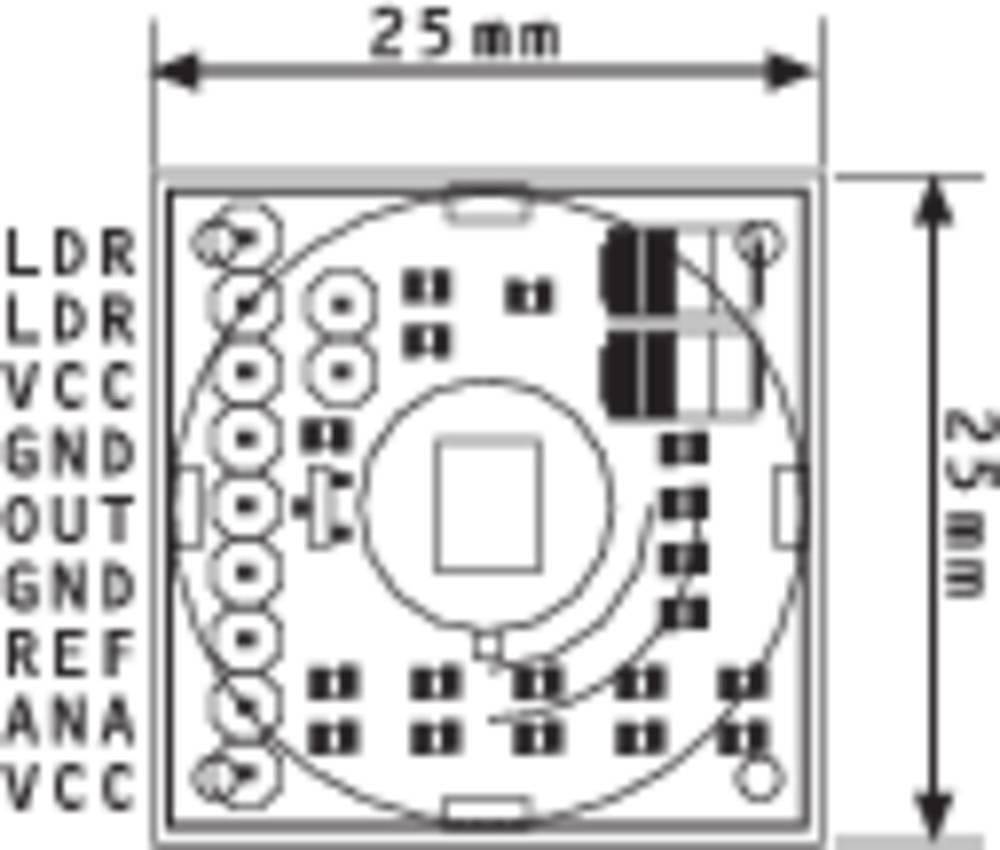 B-Ware B + B Pir Smd Modul Bewegungssensor Modul Pir Bewegungserkennung - 4016138008302