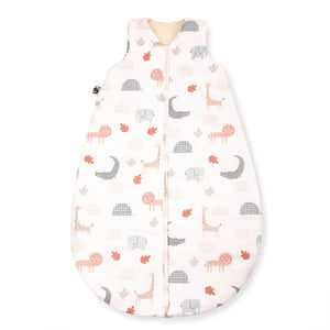 B-Ware Zöllner Schlafsack Babyschlafsack Organic Wild Friends 110cm Schlafhilfe Baby