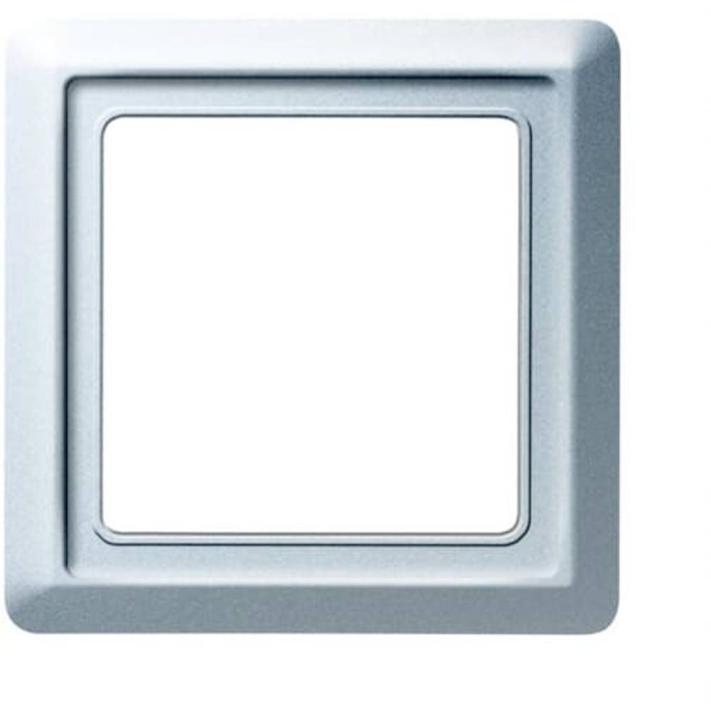 Busch Jaeger Rahmen Abdeckung Allwetter IP44 1fach Weißaluminium RAL 9006 3 Stk - 4011395103739