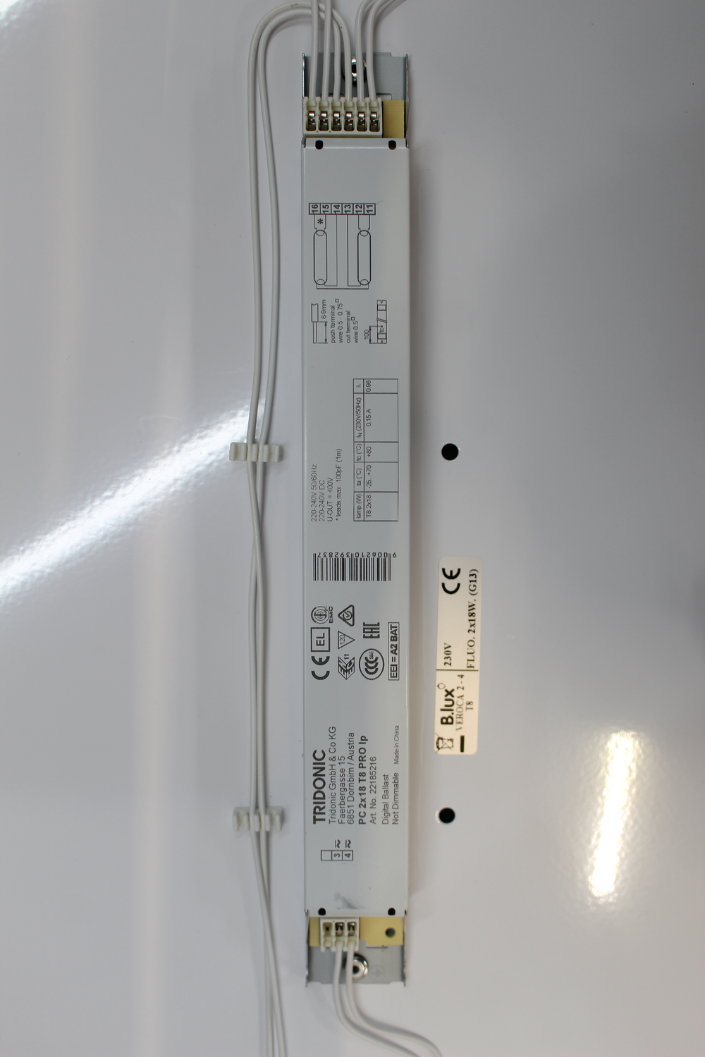 B.Lux Veroca 2 Deckenleuchte Elektronisches Vorschaltgerät Ersatzteil Lampenteil B-Ware