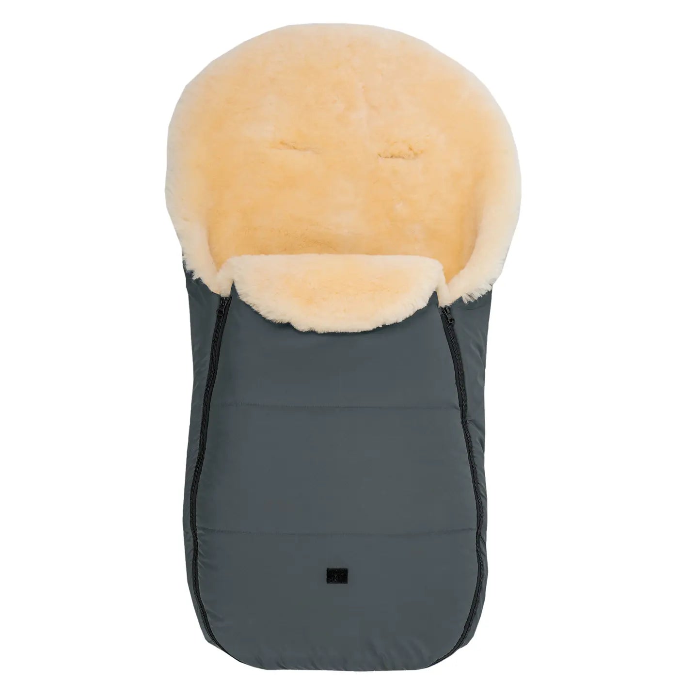 B-Ware B.O. Start Klar Lammfellfußsack Fußsack Kinderwagen Mika Naturfell Gurtschlitze - 4260315695001