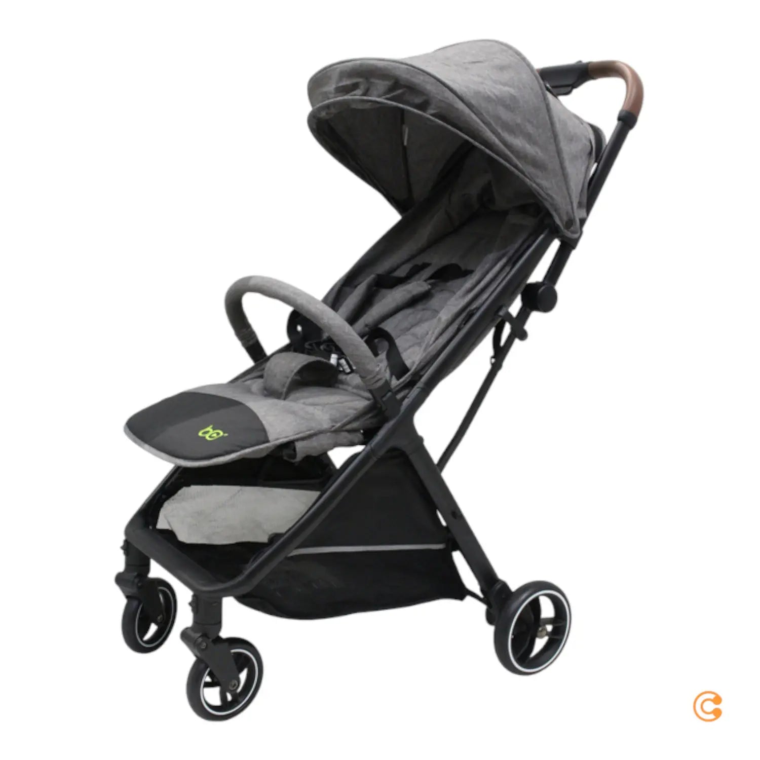 B.O. Start Klar Smartfold Kinderwagen Kinderbuggy Buggy Korb Light Grey Melange B-Ware - 9120016225936