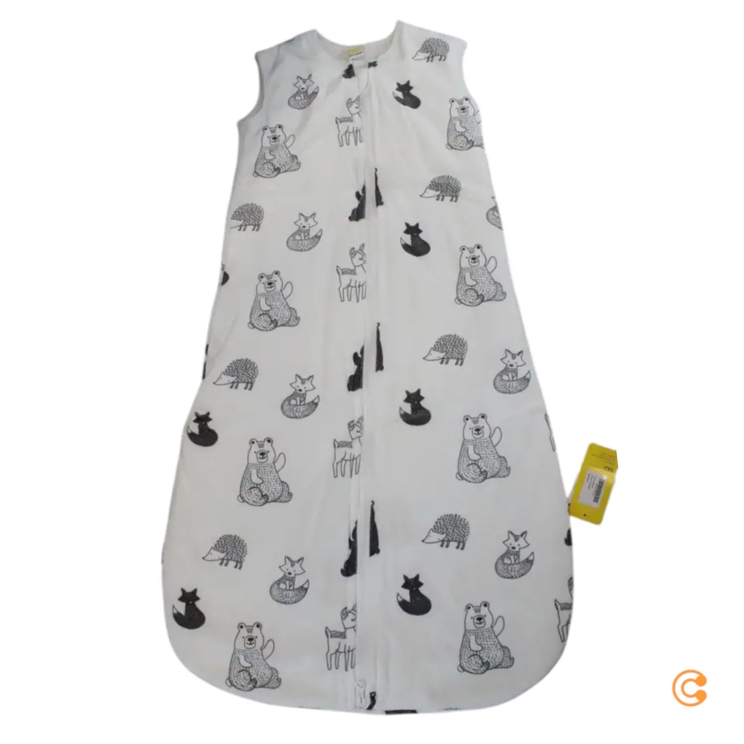 B-Ware B.O. Traum Zeit Baby Schlafsack Babyschlafsack Decke Waldtiere Offwhite 90 Cm - 4251083183548