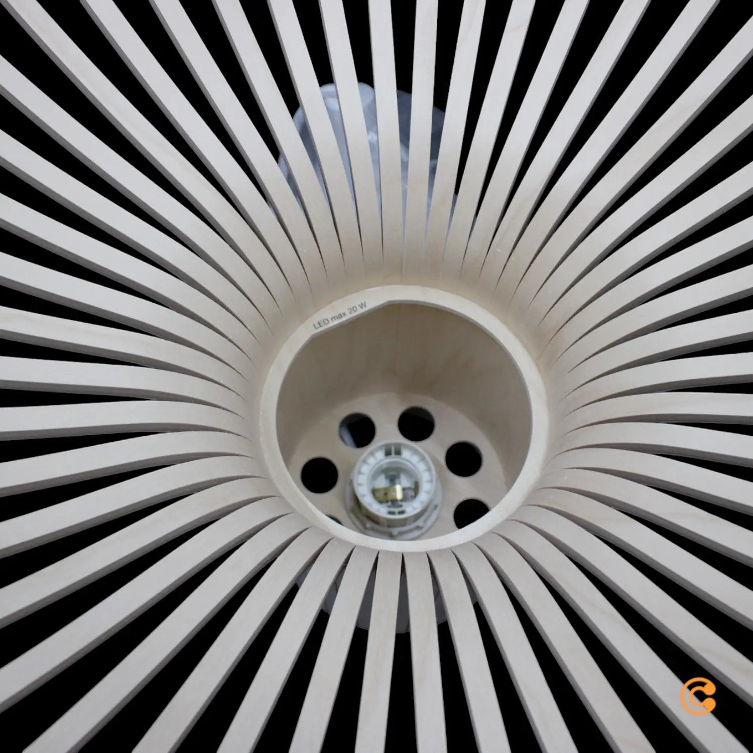 B-Ware Secto Victo 4250 Pendelleuchte Deckenlampe Hängeleuchte ø 56 X H 48 Cm Weiß  - 6430053140394