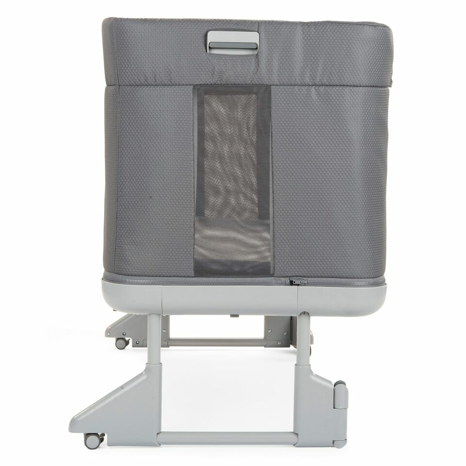 B-Ware Chicco Next2 Me Forever Babybett Beistellbett Bettgestell Reisebett Reisen Grau