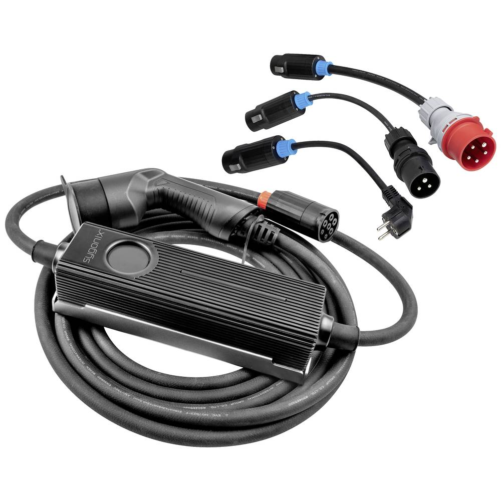 B-Ware Sygonix Mobile Ladestation Typ 2 Mode 2 16 A Anzahl Anschlüsse 1 11 K W