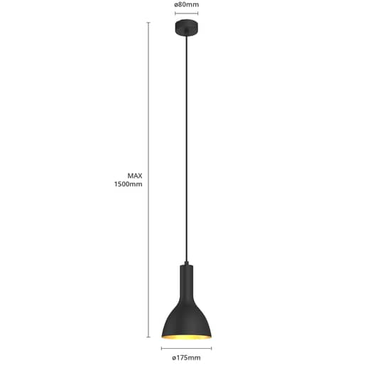 Arcchio Cosmina Hängeleuchte Hängeleuchte Leuchte Lampe Küchenlampe E27 1 Fl Sch B-Ware