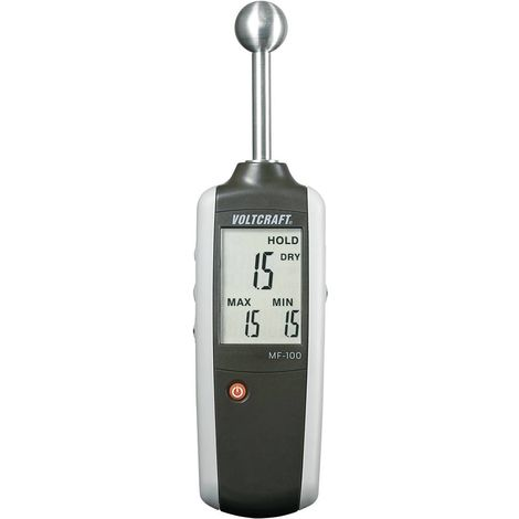 Indicateur d'humidité des matériaux Voltcraft MF 100, humidimètre, alarme min/max, produit de seconde main