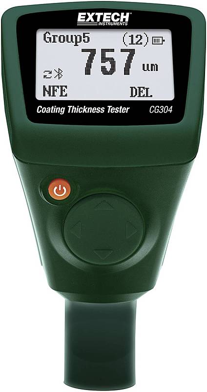 Extech CG304 Schichtdicken-Messgerät mit Bluetooth Lackschichtmessung SIEHE TEXT