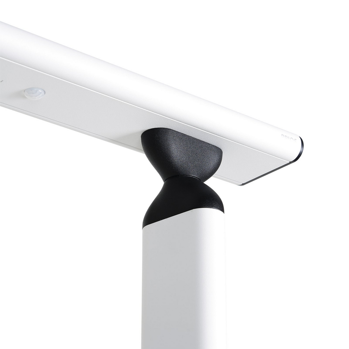 Prios Zyair LED-Büro-Stehleuchte weiß 108,4 cm Stehlampe Lampe Leuchte Spot