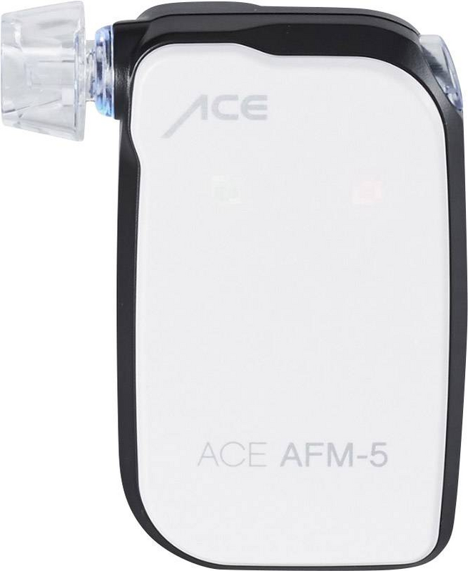 B-Ware Ace Afm 5 Alkoholtester Promilletester Test Weiß 0  4 ‰ Anzeige Per Smartphone