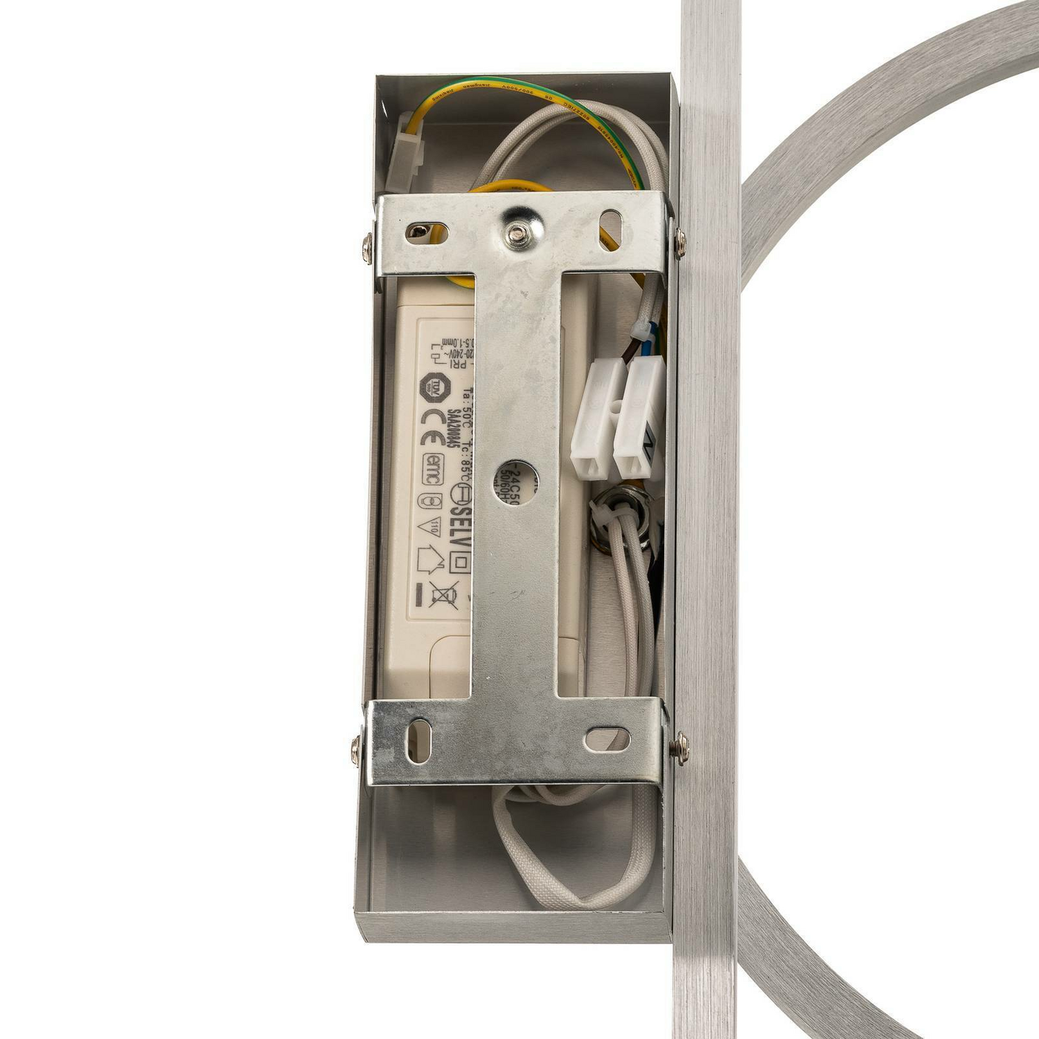 Lindby LED Deckenleuchte Coljana Dimmbar Fernbedienung Deckenlampe Lampe Alu