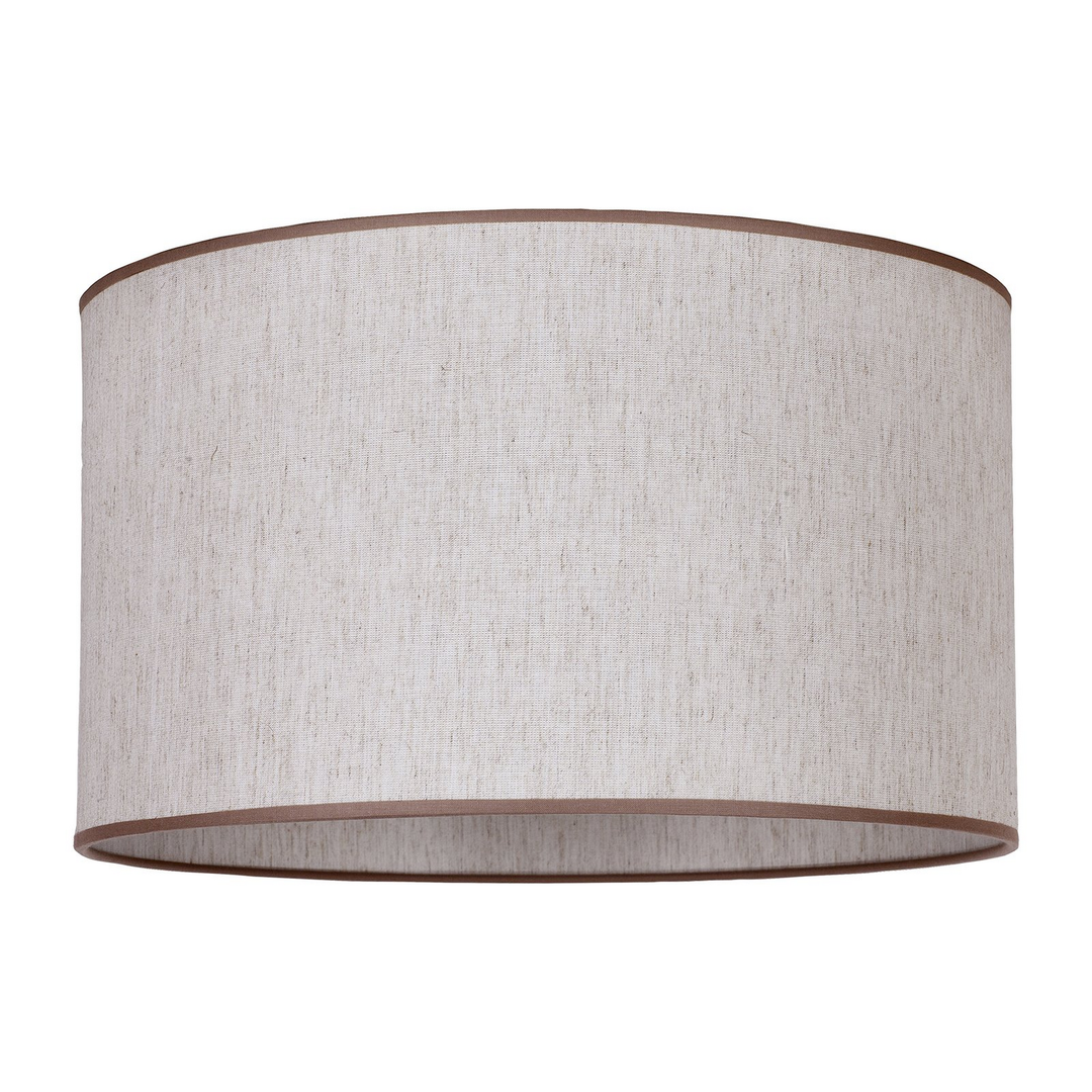 Lampenschirm Roller ecru/beige Ø 40 cm Höhe 22 cm Lampen-Zubehör Lampe Leuchte