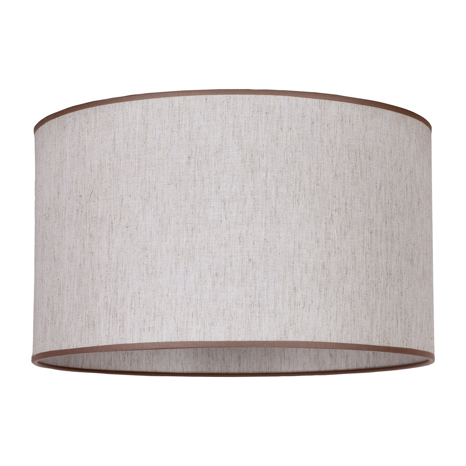 B-Ware Lampenschirm Roller Ecru/Beige ø 40 Cm Höhe 22 Cm Lampen Zubehör Lampe Leuchte