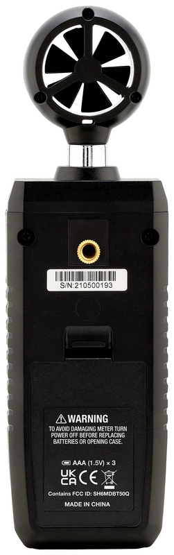 Extech An250 W 1.5 Bis 30 M/S Anemometer Windmessgerät Windmesser Wind Messer B-Ware - 793950452509