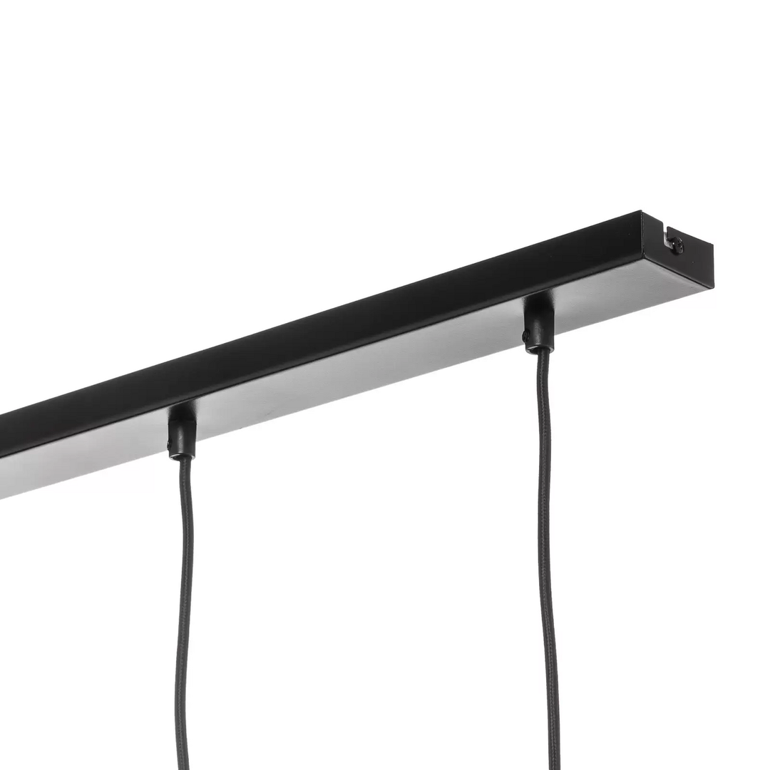 Euluna Hängeleuchte Rif 4 Pendelleuchte Deckenlampe Linear 4 Flammig E27 Schwarz B-Ware - 5907554415081