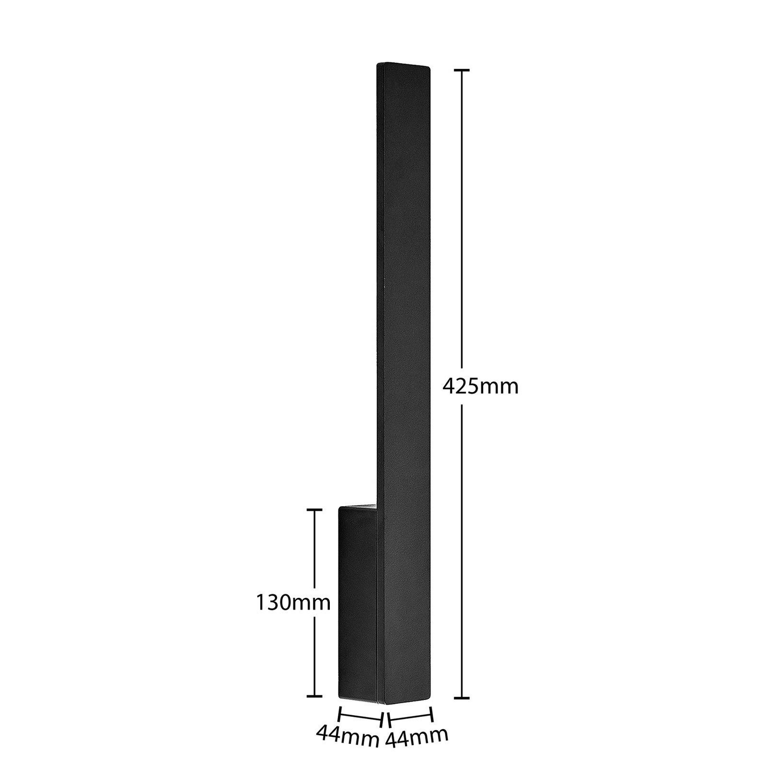 Applique murale LED Arcchio Thiago de qualité B, lampe murale, éclairage, aluminium noir 377
