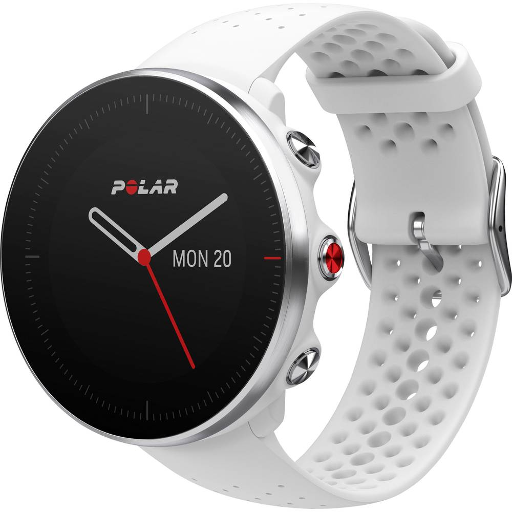 Polar Vantage M Allround-Multisport Smartwatch Sportuhr Fitnessuhr Uhr S/M Weiß
