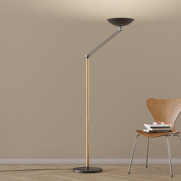 Aluminor Flexible Led Stehleuchte Stehlampe Lampe Leuchte Chloé Schwarz359 B-Ware