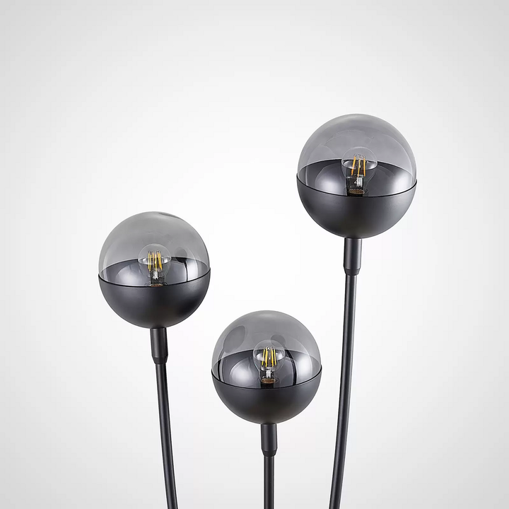 Lucande Dustian Stehleuchte 3-flammig Stehlampe Lampe Leuchte Spot Leselampe