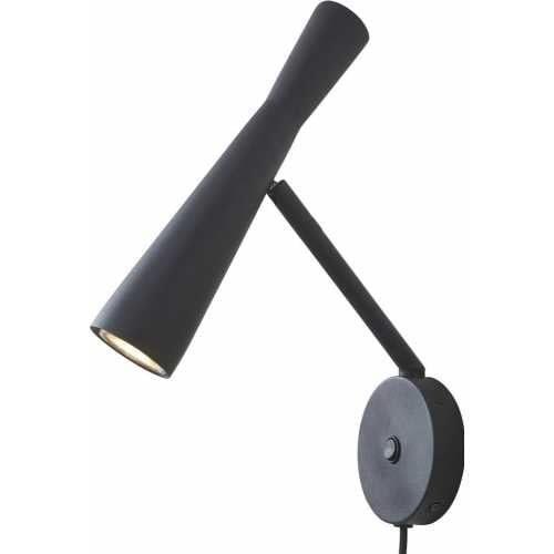 It's about RoMi Wandleuchte Bordeaux schwarz Wandlampe Lampe Leuchte Spot Licht