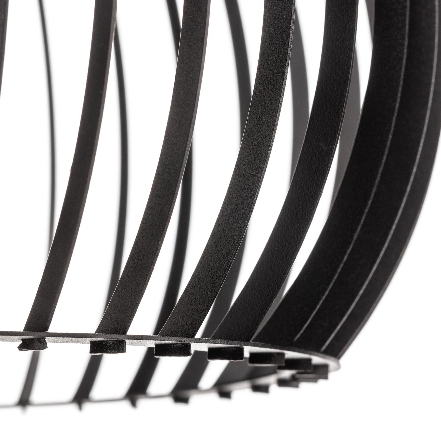 Suspension Euluna Larus en acier noir, 2 bouteilles, reconditionnée. Lampe suspendue, plafonnier, douille E27
