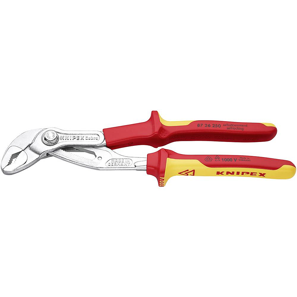 Pince multiprise haute technologie Knipex Cobra 87 26 250 VDE 46 mm 250 mm DIN ISO 8976