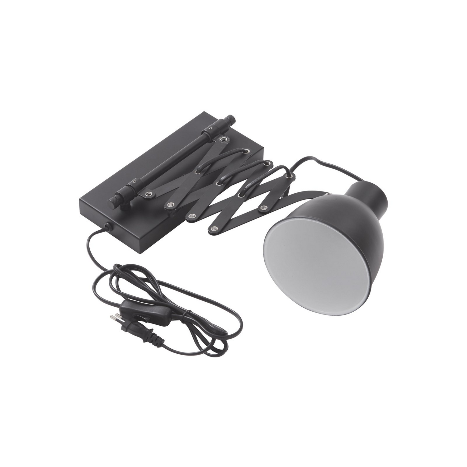 B-Ware Lindby Lese Wandleuchte Merle Wandleuchte Lampe Leselampe E14 Ausziehbar Weiß