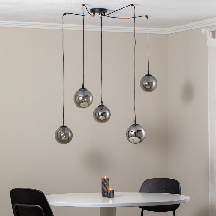 Euluna Hängeleuchte Glassy  Deckenlampe Pendelleuchte Wohnzimmerleuchte E14 B-Ware - 5901738919006