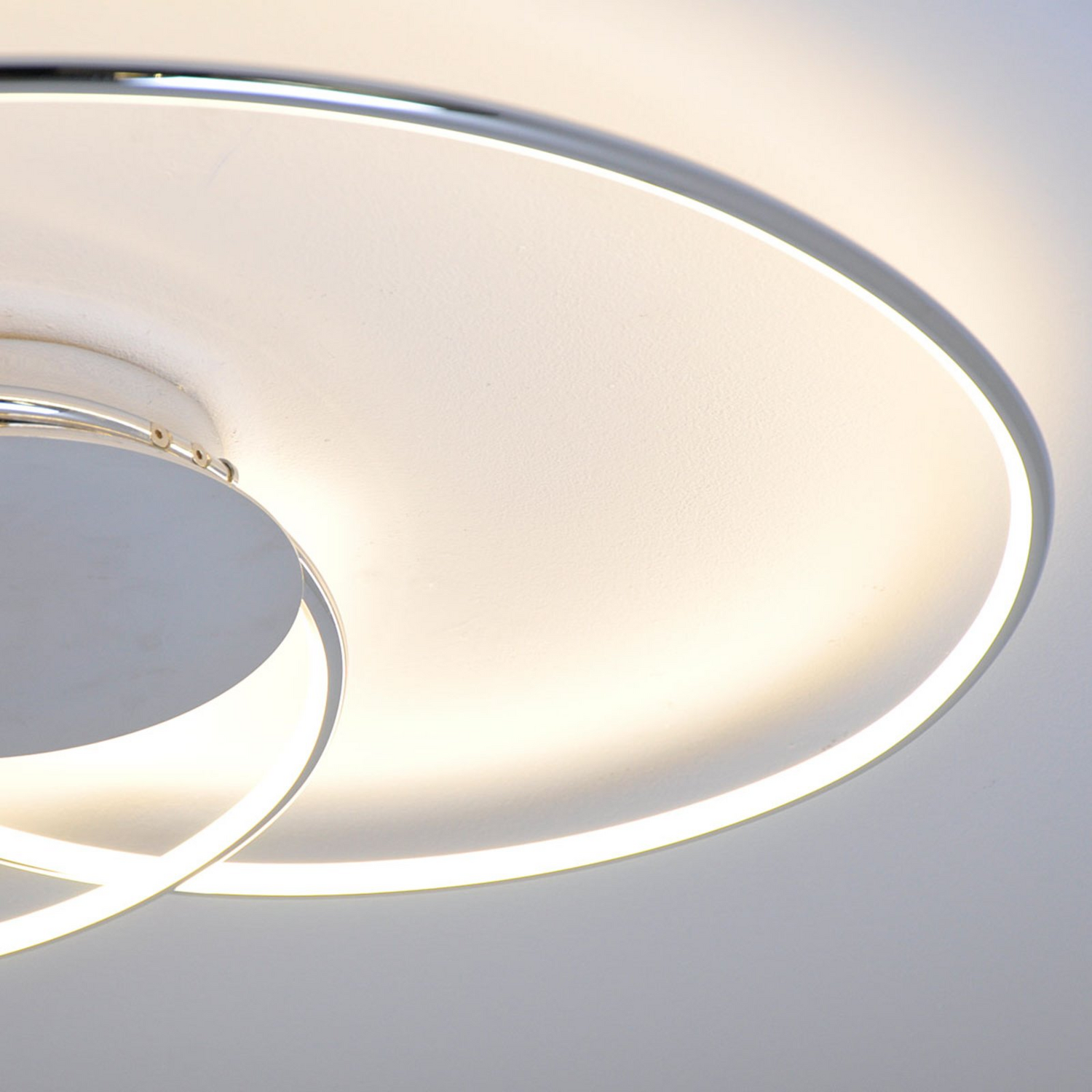 B-Ware Lindby Led Deckenlampe Joline Deckenlampe Lampe Leuchte 31 W ø 74 Cm Weiß Led