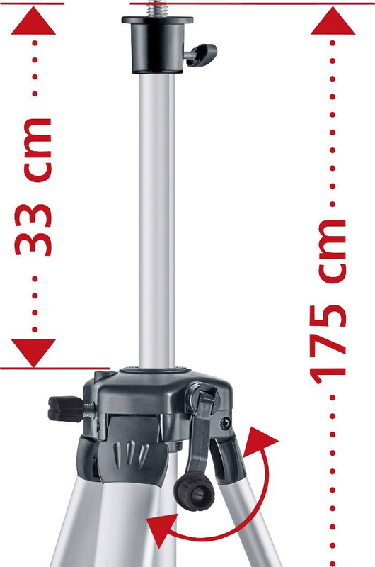 Laserliner Duraplane 360 Set 175cm Linienlaser Selbstnivellierend Nivelliergerät B-Ware