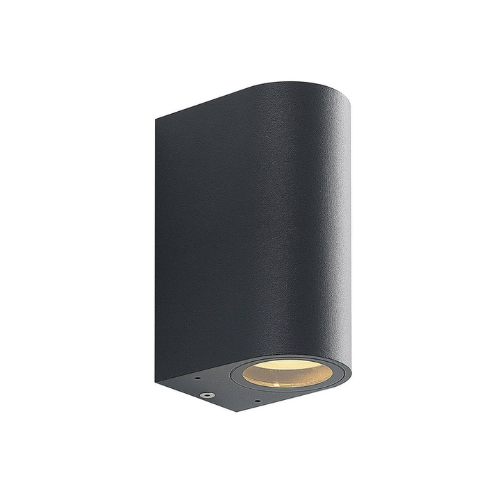 ELC European Lighting Circle Außenwandlampe Fijona Aluminium GU10 IP44 2 STÜCK