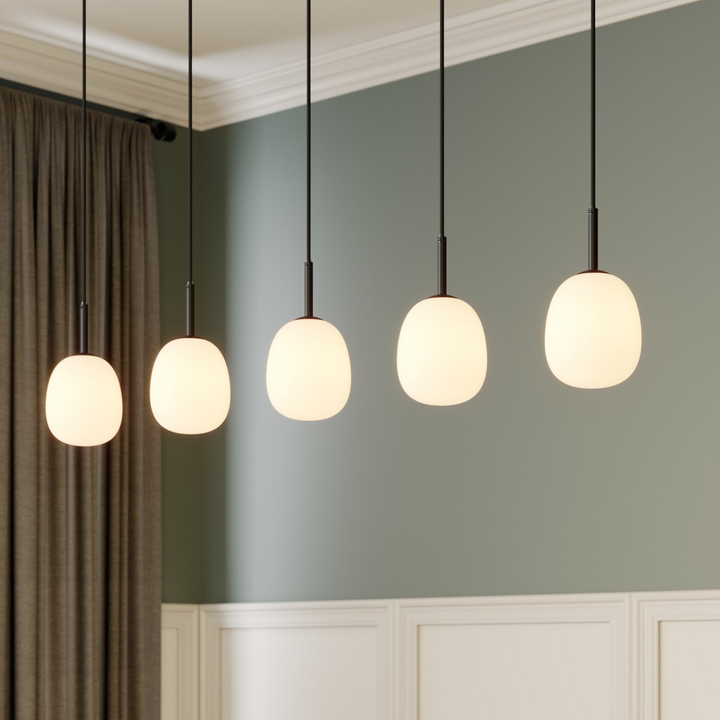 Lindby Etiena Pendelleuchte Deckenlampe Wohnzimmerleuche Hängeleuchte Lampe G224 B-Ware - 4251096573336