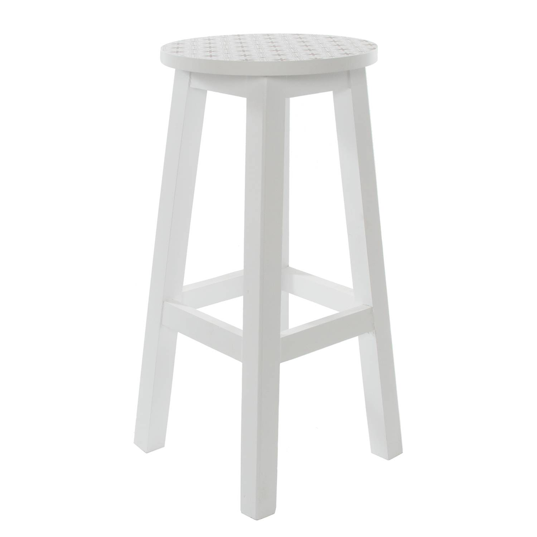 Ridgevalley Sitzhocker Maisons Weiß Möbel Sitzmöbel Barhocker Barstuhl Hocker