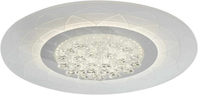 ECO-Light LED-Deckenleuchte Himalaya Deckenlampe Deckenlicht Leuchte 42 W Weiß