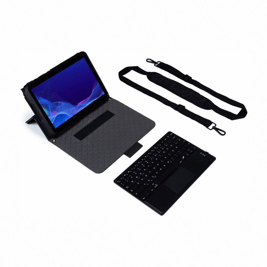 B-Ware B2 Bworkplace Verde Tablet Tastatur Hülle Samsung Galaxy Tab Active Schutzhülle - 4262356070212