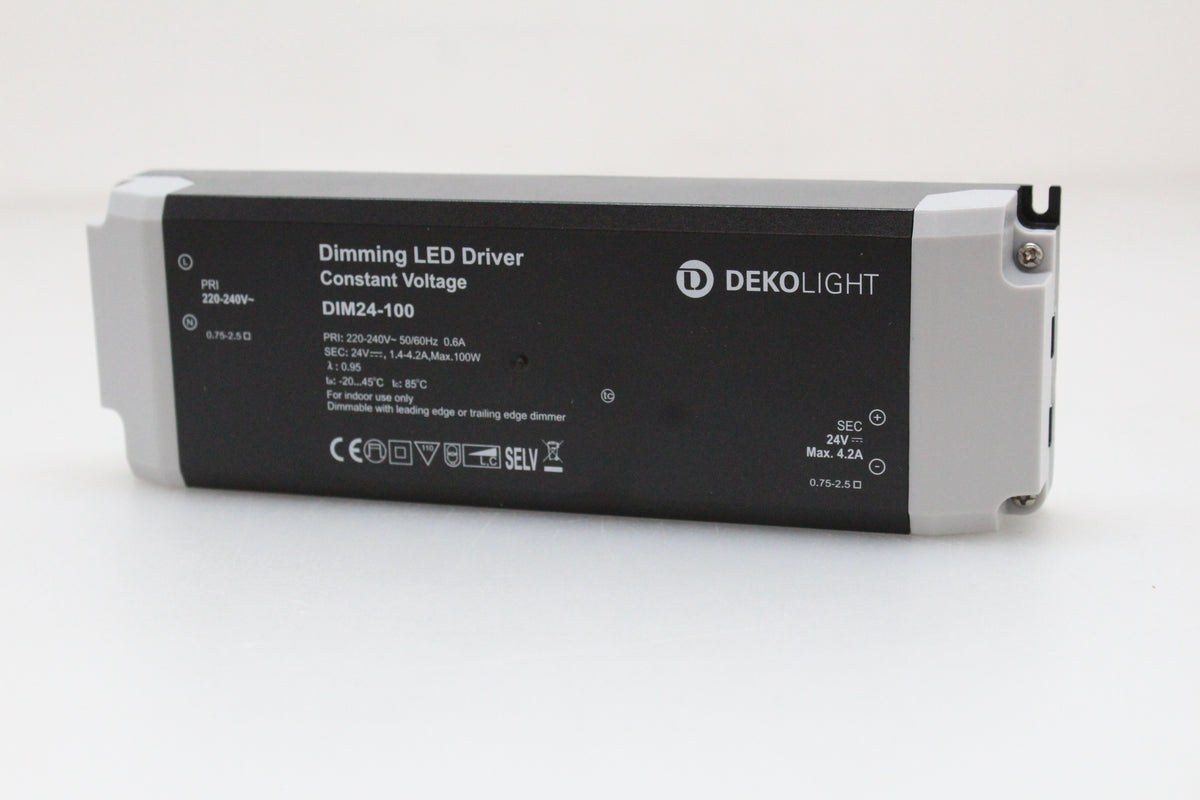 Deko Light BASIC, DIM, CV, 24V 34-100W LED-Treiber 100 W 1420 - 4165 mA 24 V - 4042943170910